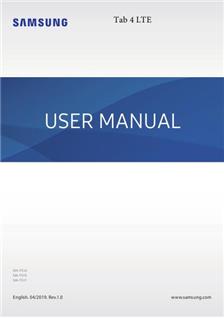 Samsung Galaxy Tab 4 LTE manual. Camera Instructions.
